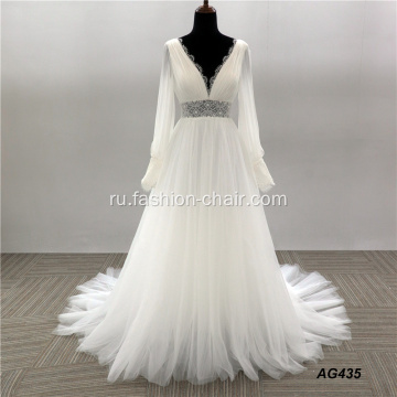 Свадебное платье свадебное платья с длинным рукавом